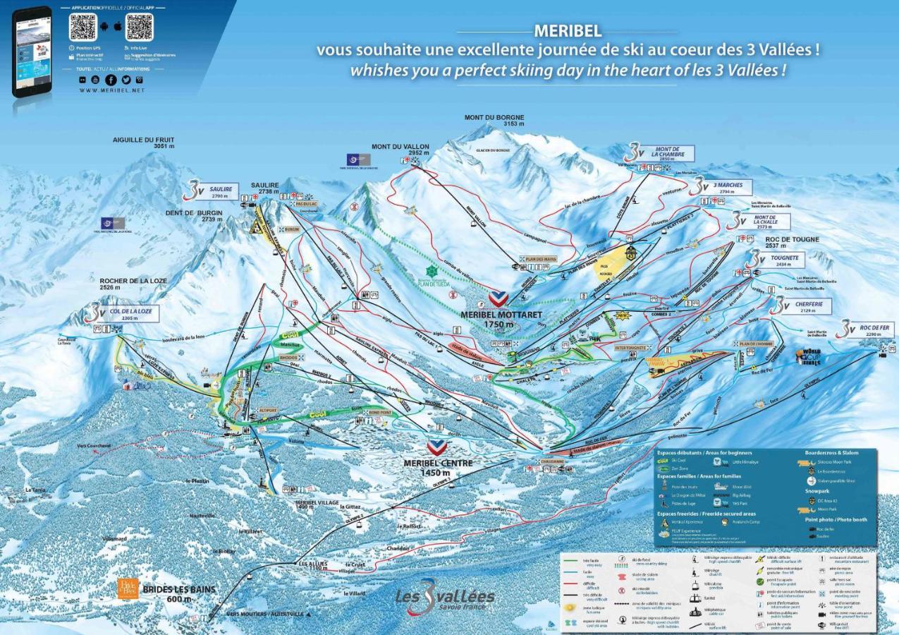 Entre Neige Et Thermes Brides-les-Bains Bagian luar foto